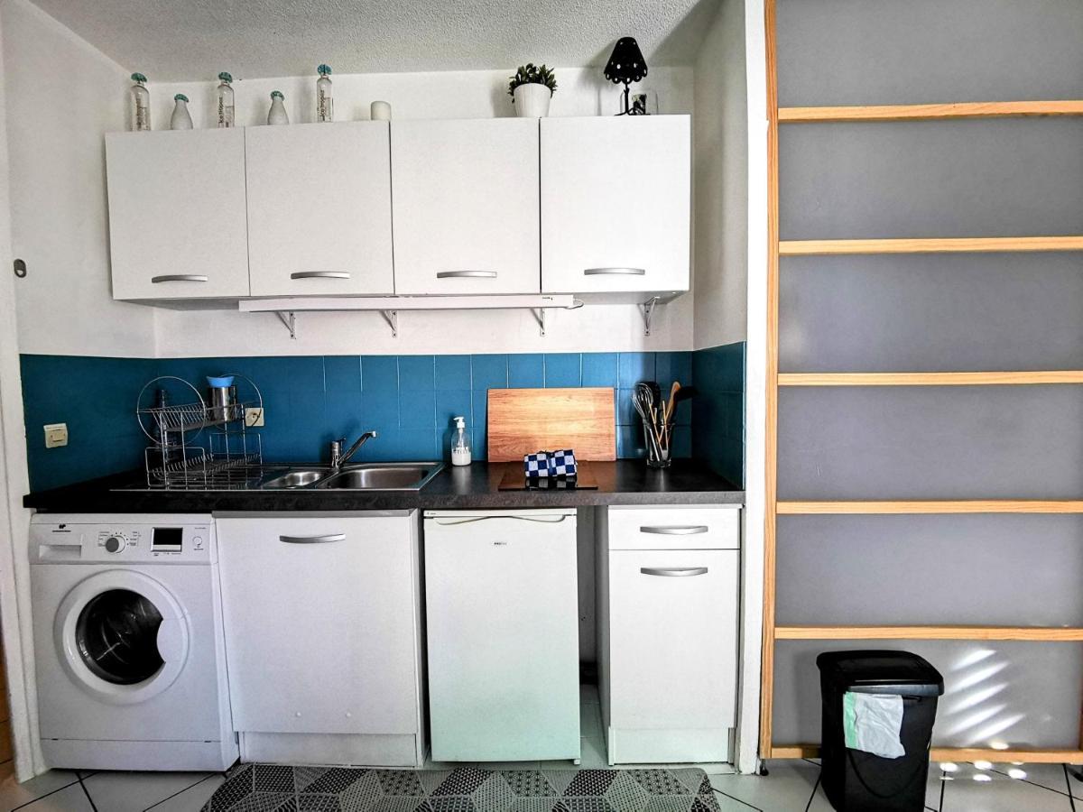La Bulle Bleue - Parking-Terrasse-Aeoport-Meet Apartment Бланяк Екстериор снимка